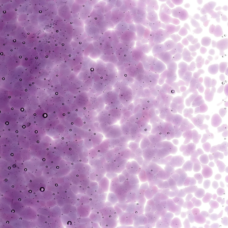 Violet Striker Transparent Bullseye Medium Frit 1234