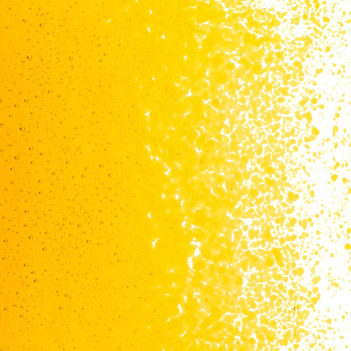 Marigold Yellow Transparent Bullseye Frit