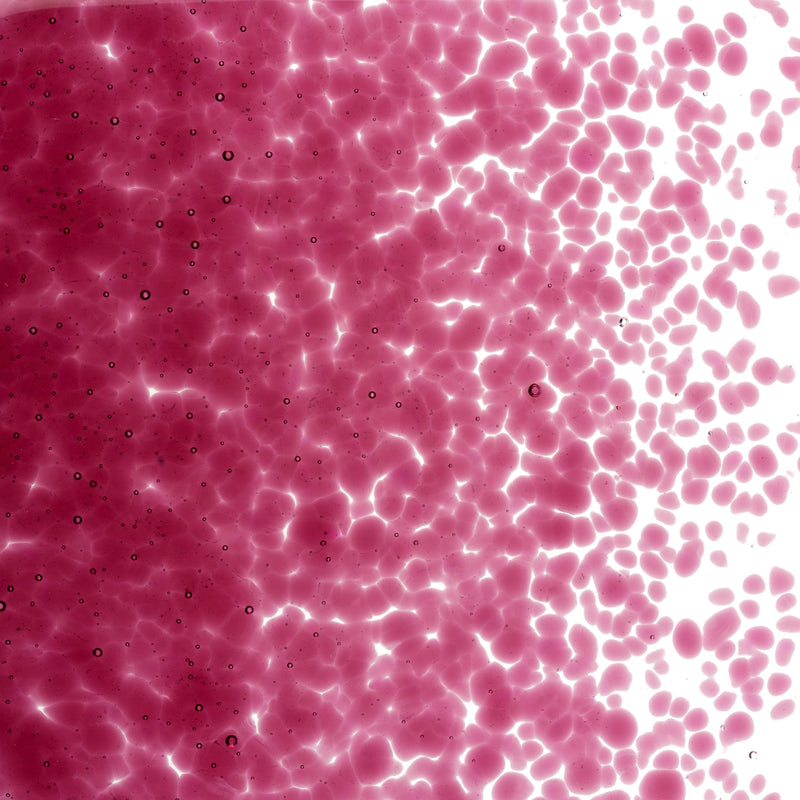 Fuchsia Striker Transparent Bullseye Medium Frit 1332