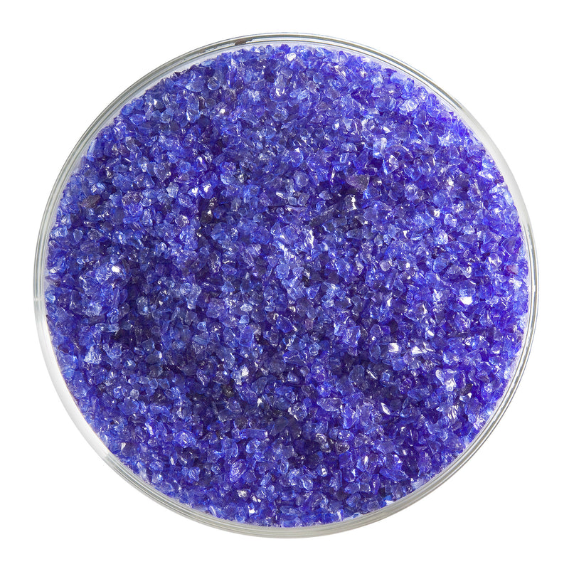 Gold Purple Striker Transparent Bullseye Medium Frit 1334