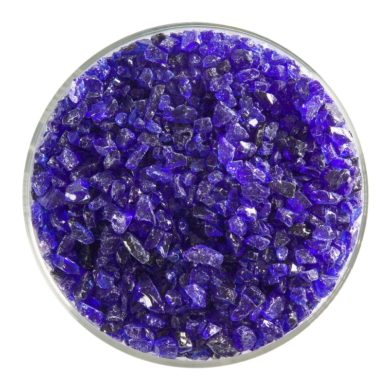 Gold Purple Striker Transparent Bullseye Coarse Frit 1334
