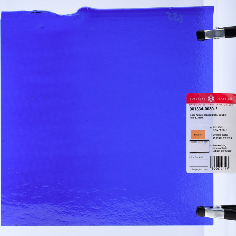 Gold Purple Striker Transparent Bullseye Sheet 1334 3MM