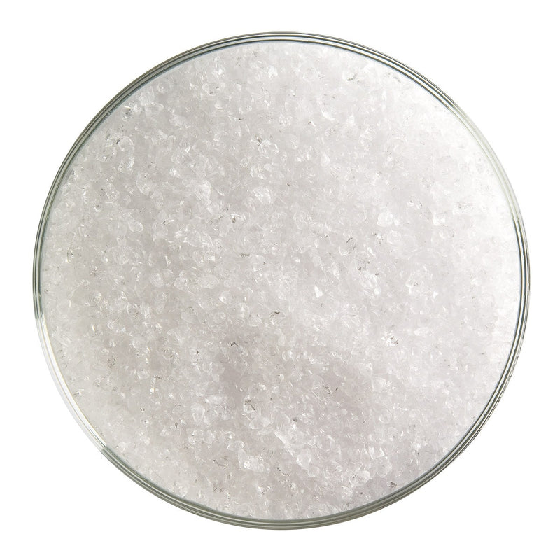 Crystal Clear Transparent Bullseye Medium Frit 1401