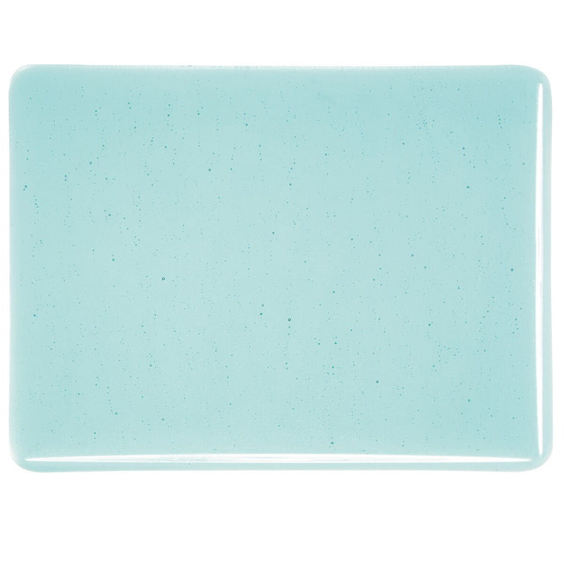 Light Aquamarine Blue Transparent Bullseye Sheet 1408 3MM