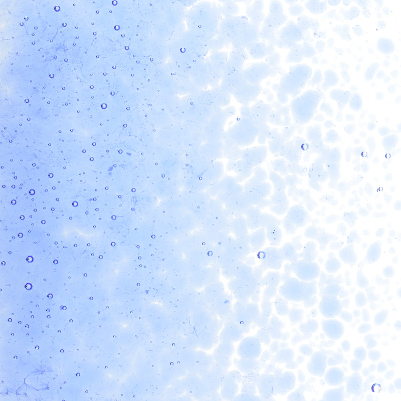 Light Sky Blue Transparent Bullseye Medium Frit 1414
