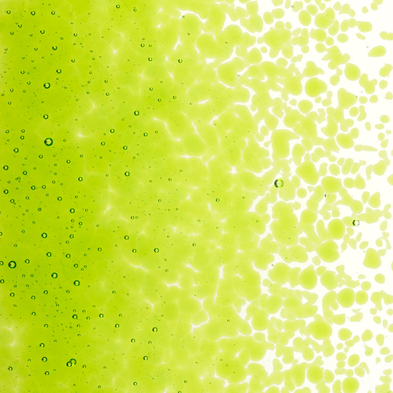 Spring Green Transparent Bullseye Medium Frit 1426