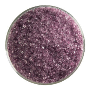Light Violet Transparent Bullseye Medium Frit 1428