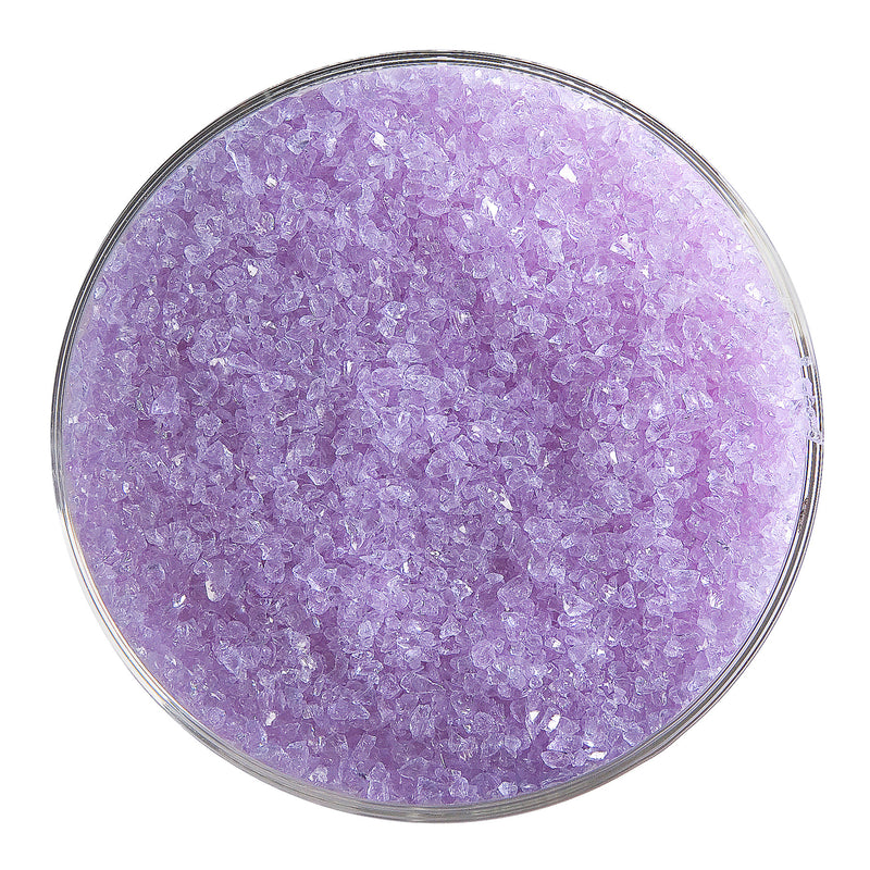 Neo-Lavender Shift Transparent Bullseye Medium Frit 1442