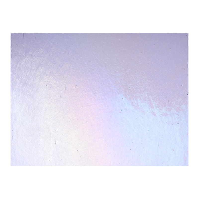 Neo-Lavender Rainbow Iridescent Transparent Bullseye Sheet 1442 3MM