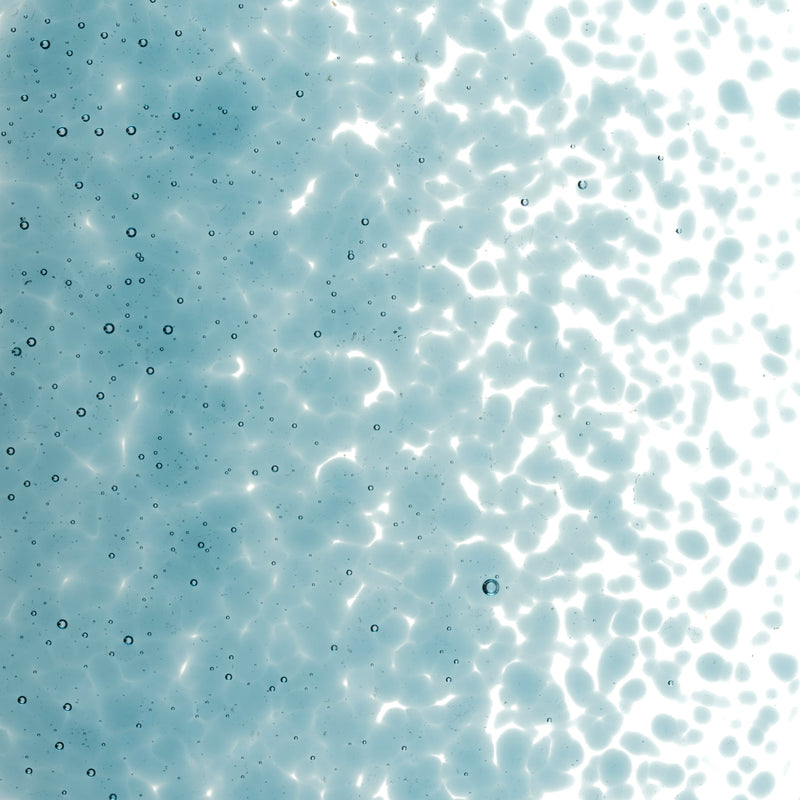 Sea Blue Transparent Bullseye Medium Frit 1444