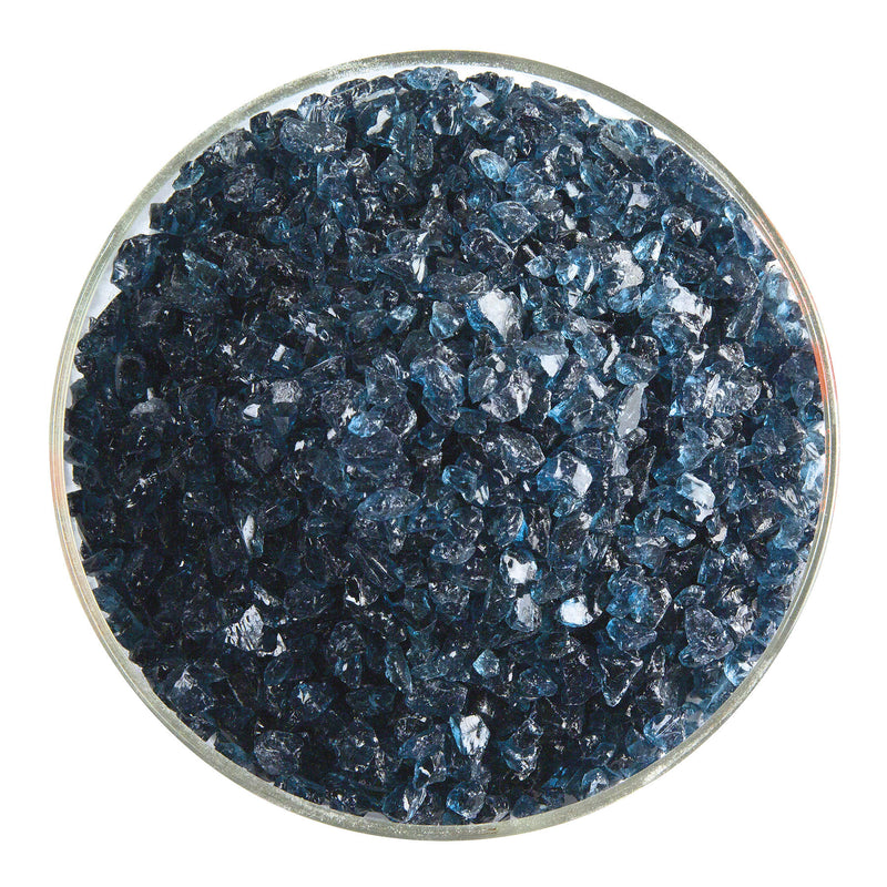 Sea Blue Transparent Bullseye Coarse Frit 1444
