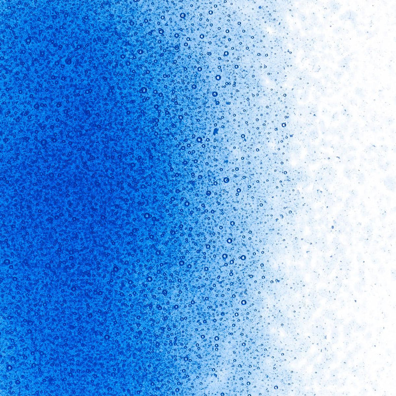 True Blue Transparent Bullseye Fine Frit 1464