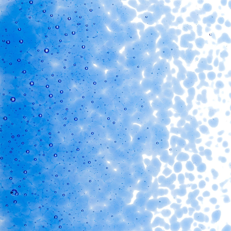 True Blue Transparent Bullseye Medium Frit 1464