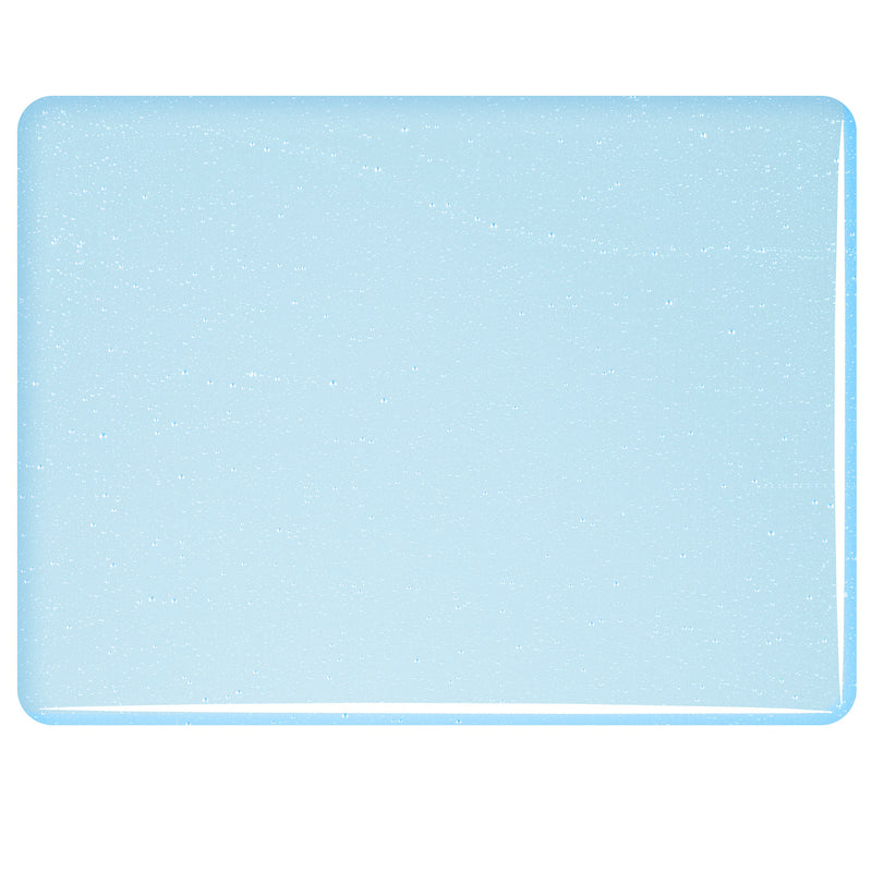 Turquoise Blue Tint Transparent Bullseye Full Sheet 1816