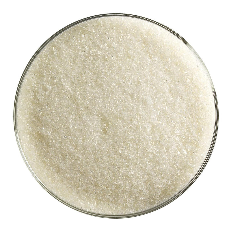 Pale Yellow Tint Bullseye Frit 1820