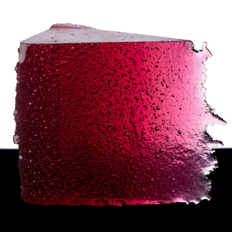 Ruby Red Striker Tint Bullseye Medium Frit 1824