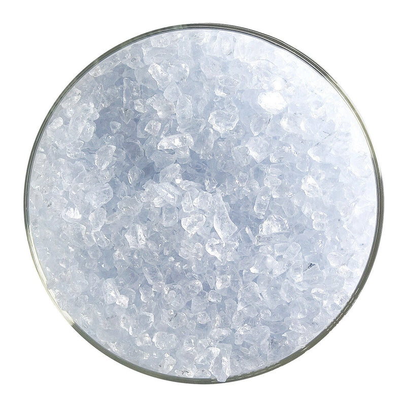 Ruby Pink Striker Transparent Bullseye Coarse Frit 1831