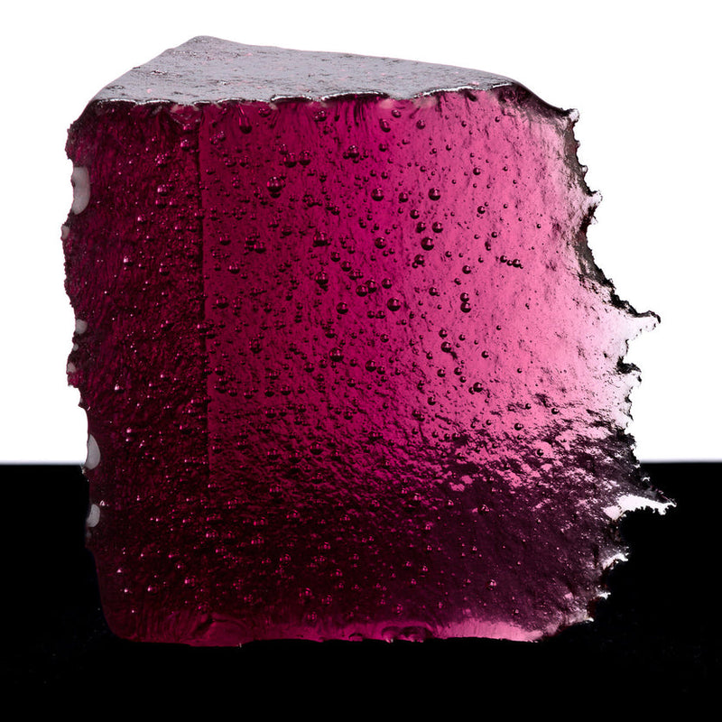 Ruby Pink Striker Tint Bullseye Coarse Frit 1831