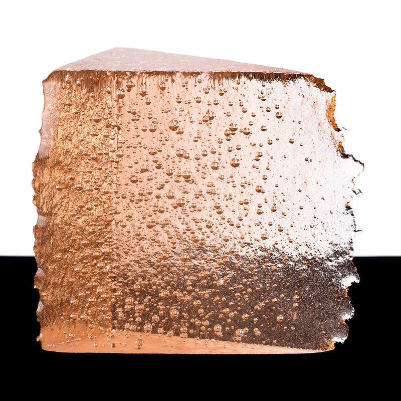 Coral Orange Tint Bullseye Coarse Frit 1834