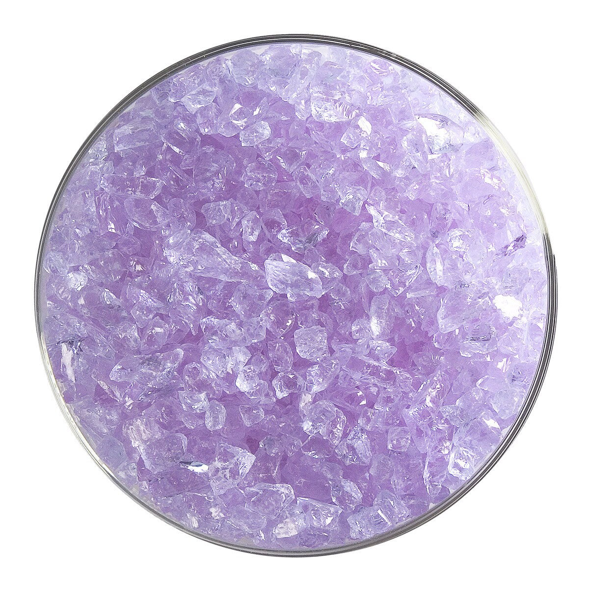 Light Neo-Lavender Shift Tint Bullseye Coarse Frit 1842 — chockadoo