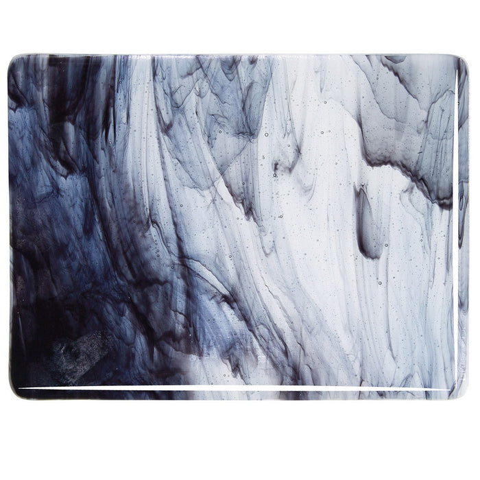 Clear, Black Opal Streaky Bullseye Sheet 2100 3MM