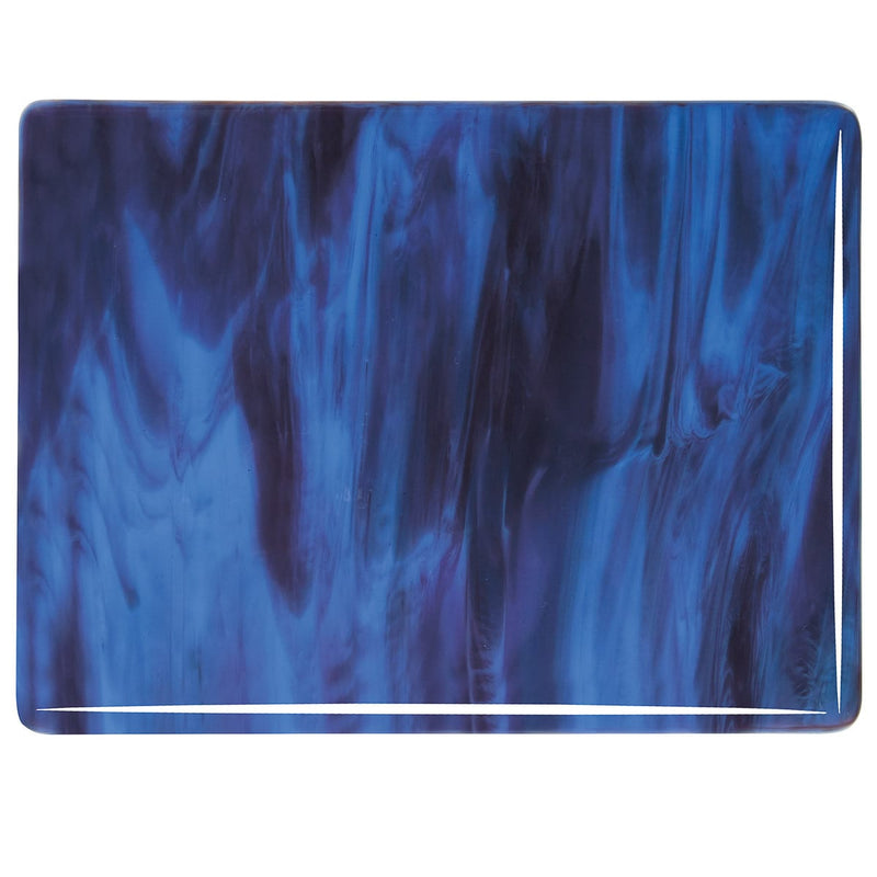 Blue Opal, Plum Streaky Bullseye Sheet 2105 3MM