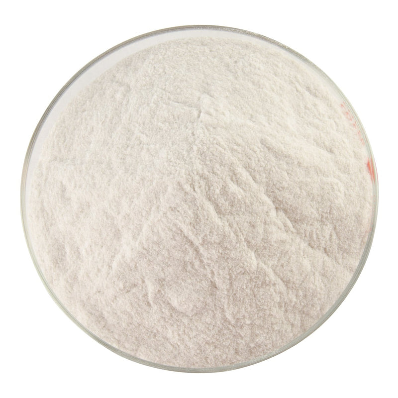 White Dark Brown Opaque Bullseye Powder 2109