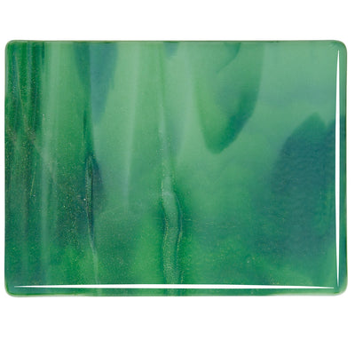 Mint Green, Deep Forest Green Streaky Bullseye Sheet 2112 3MM