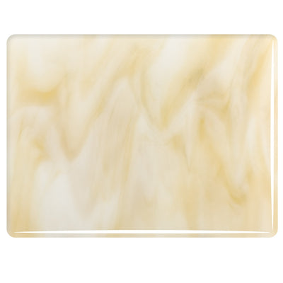 Warm White, Light Amber Transparent Bullseye Sheet 2237 3MM