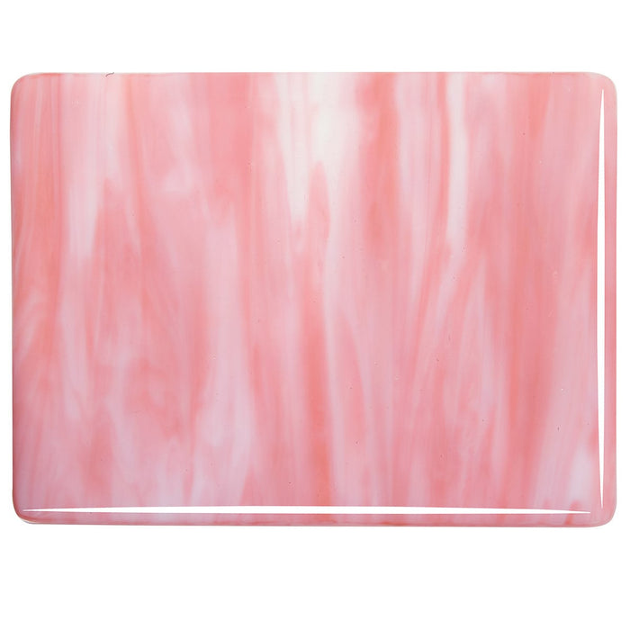 Salmon Pink and white Streaky Bullseye Sheet 2305 3MM