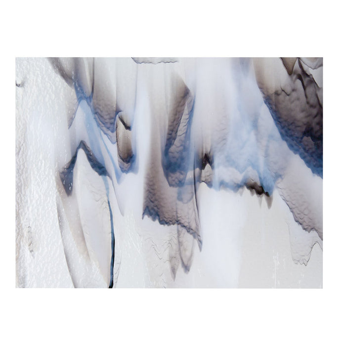 Clear, White Opalescent, Black Streaky Bullseye Sheet 3100 3MM