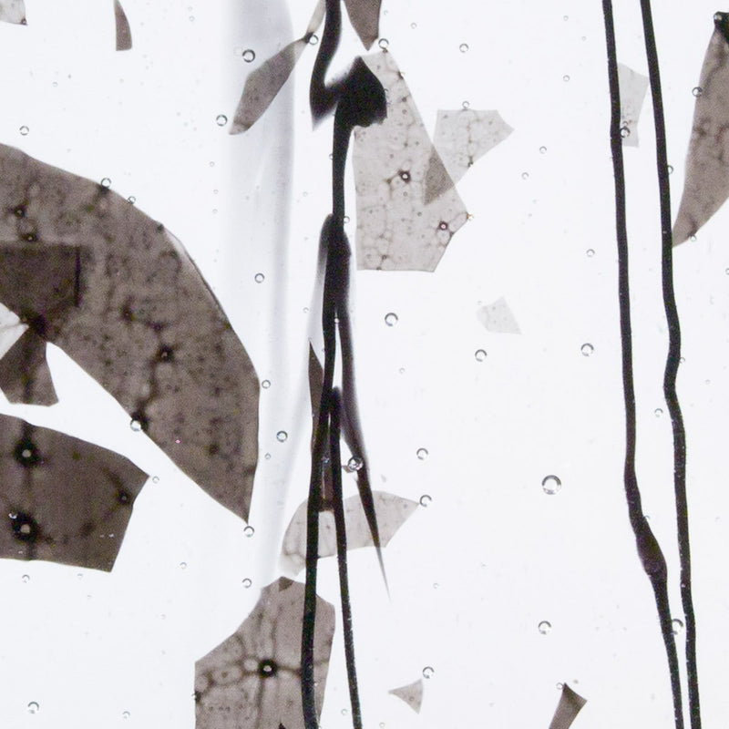 Black with Black Streamers on Clear Base Collage Bullseye Sheet 4136 3MM