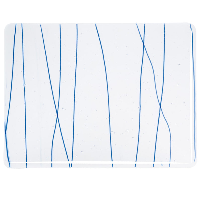 Royal Blue on Clear Base Collage Bullseye Sheet 4151 3MM