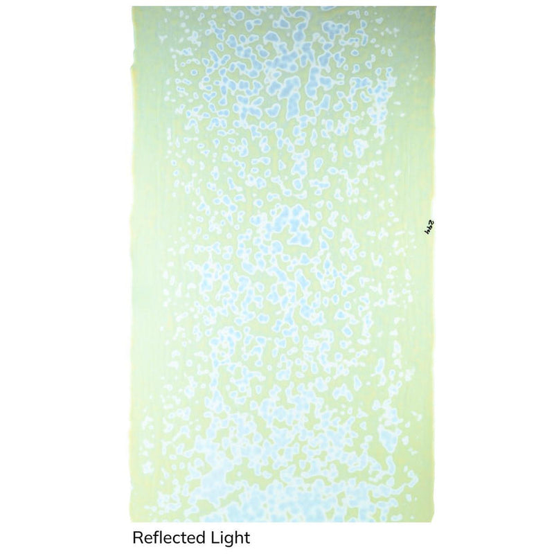 Lemon Yellow White Mottle Mix Bullseye Sheet 6011 3MM