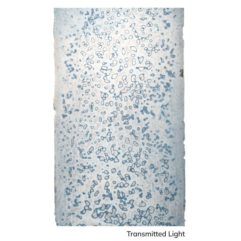 Light Grey Blue Mottle Mix Bullseye Sheet 6018 3MM