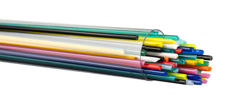 Mixed Opaque Bullseye Stringer 8416