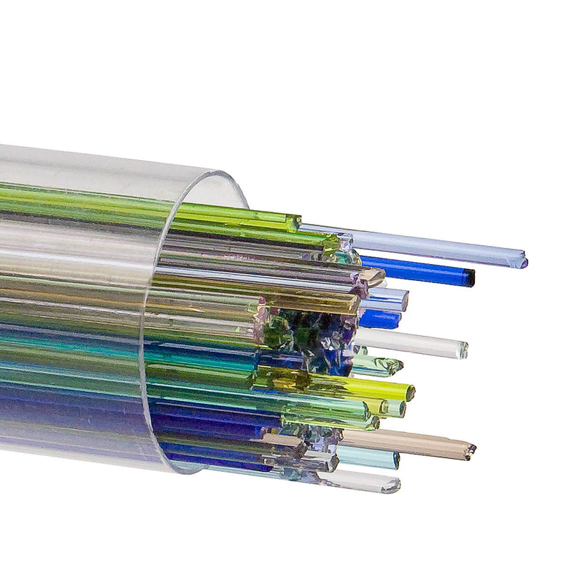 Mixed Transparent Bullseye Stringer 8417