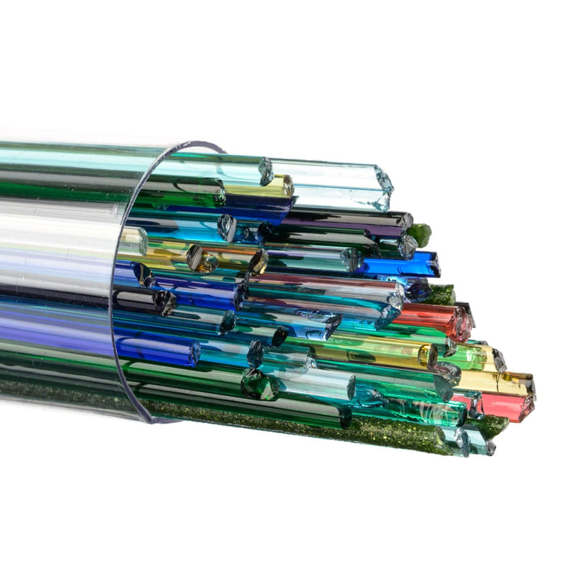 Mixed Transparent Bullseye Stringer 8417