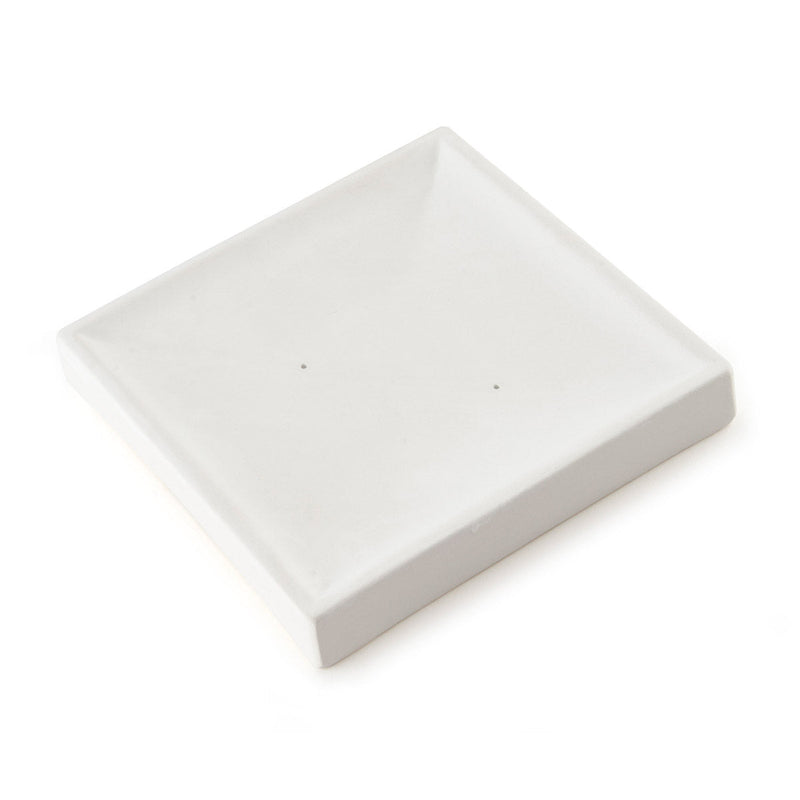 Square Nesting Plate 18cm Creative Ceramics Slumping Mould 8758