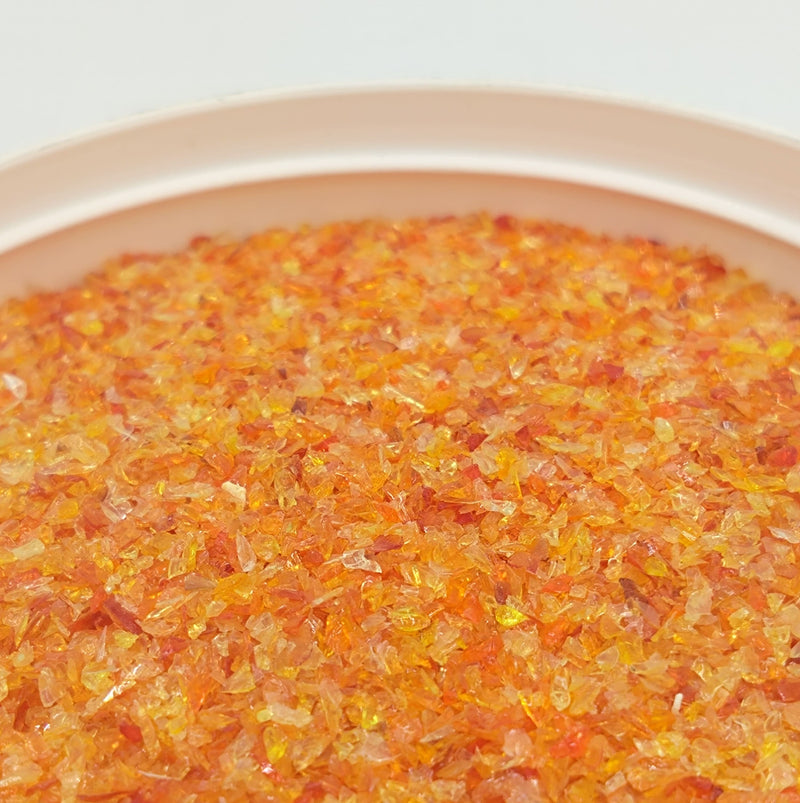 Red Transparent Effetre Frit 076