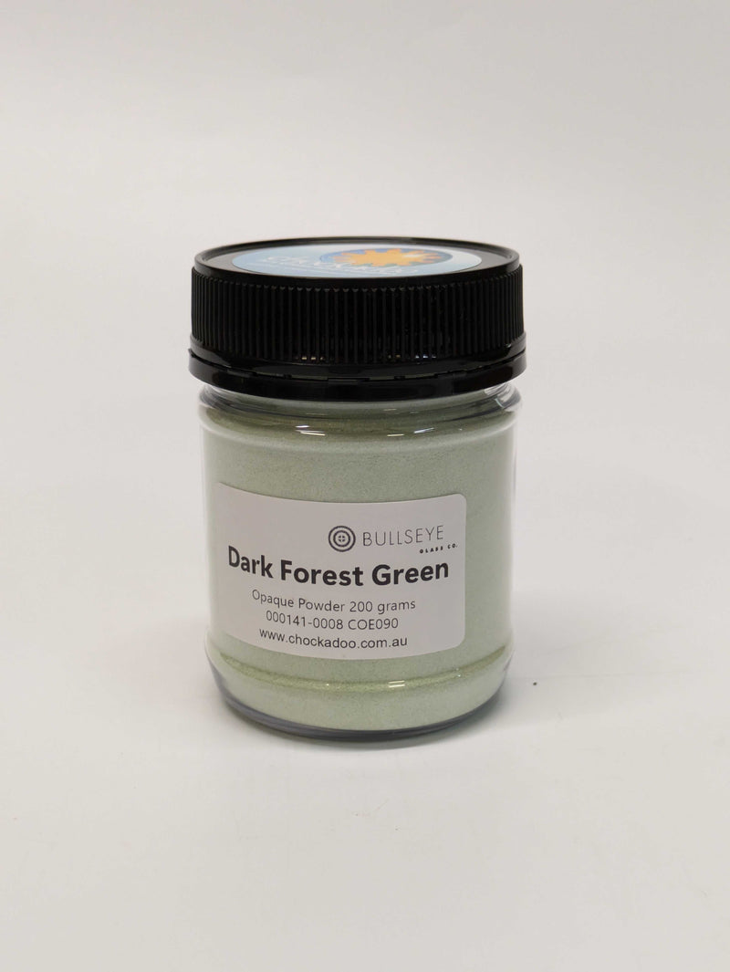 Dark Forest Green Opaque Bullseye Powder 141