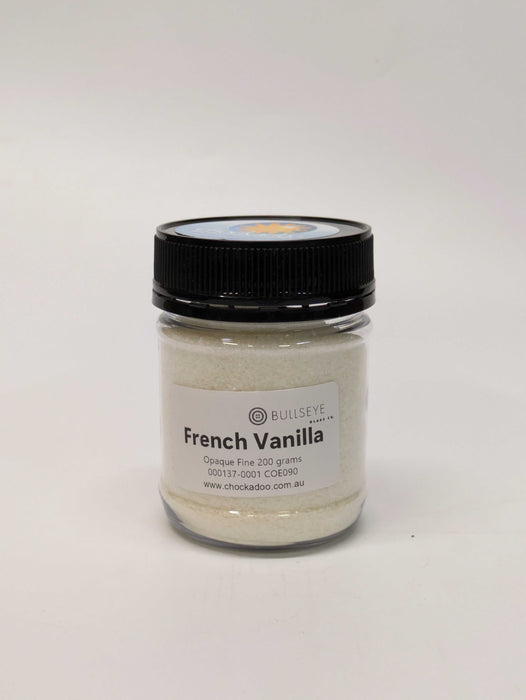 French Vanilla Striker Opaque Bullseye Fine Frit 137