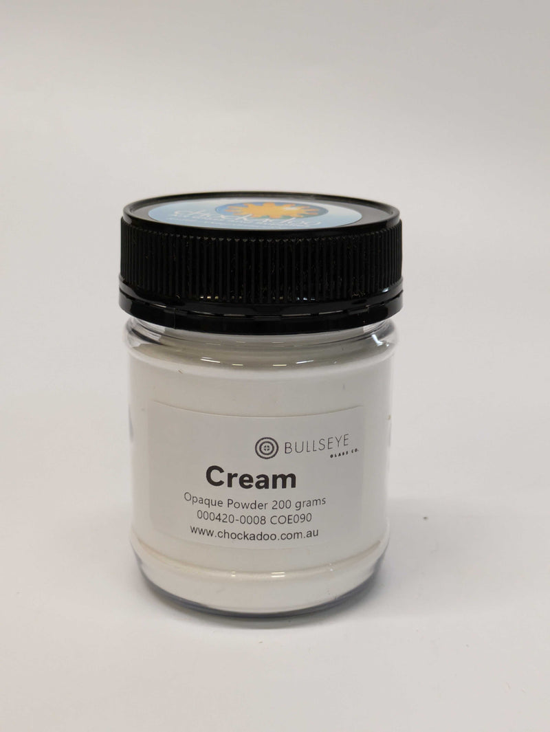 Cream Opaque Bullseye Powder 420