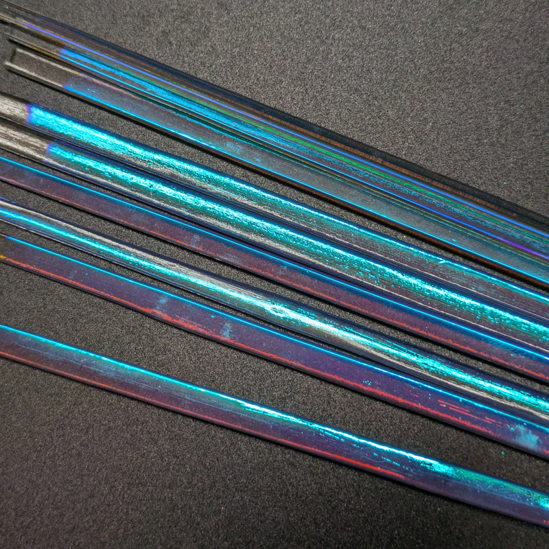 Dichroic Noodles on Clear COE104