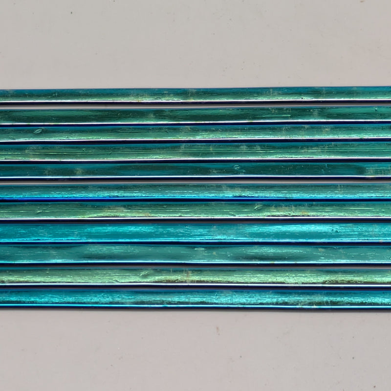 Dichroic Noodles on Black Glass COE104