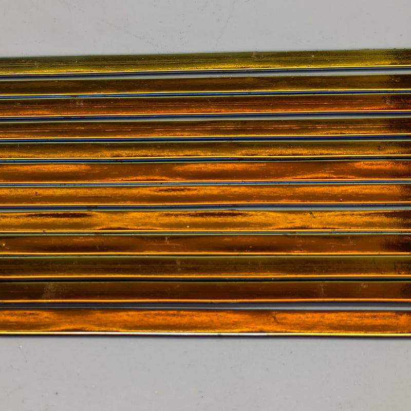 Dichroic Noodles on Black Glass COE104