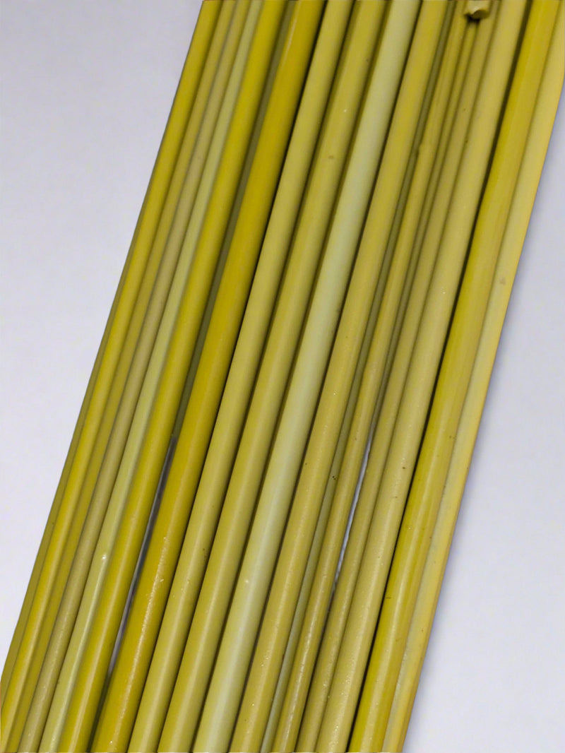 Senape Mustard Opaque Vetrofond Rod 460