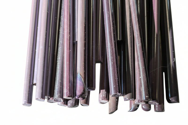 Dark Silver Plum Effetre Rod 275