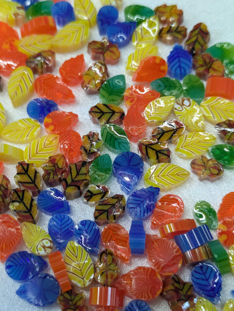 Leaf mix Millefiori Murrine COE096