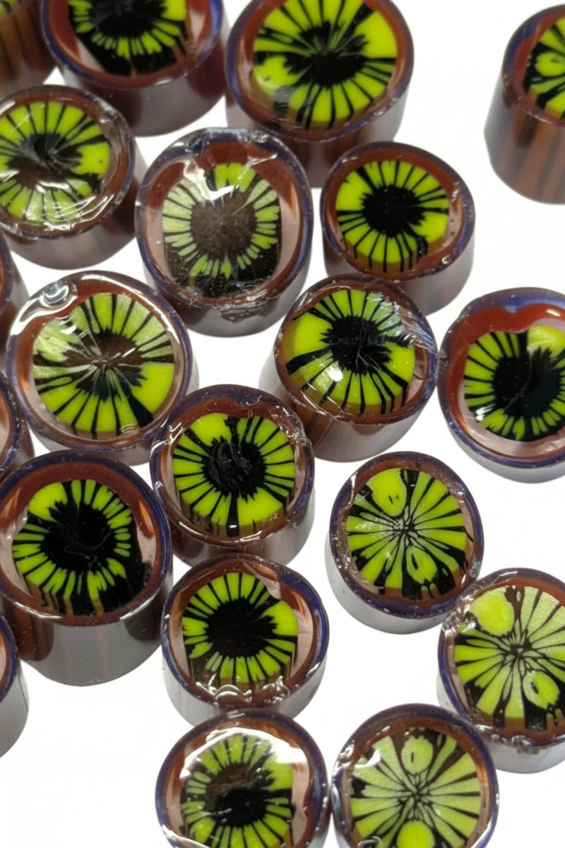 Dragon Eyes Millefiori Maherster Art Glass COE090